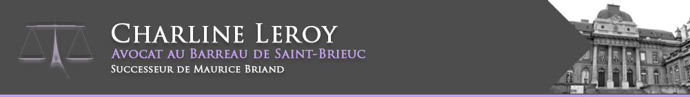 Charline Leroy avocat à Guingamp inscrite au barreau de Saint-Brieuc